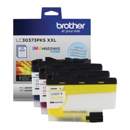 Brother Super High Yld Blk Ink 3Pk LC30373PKS